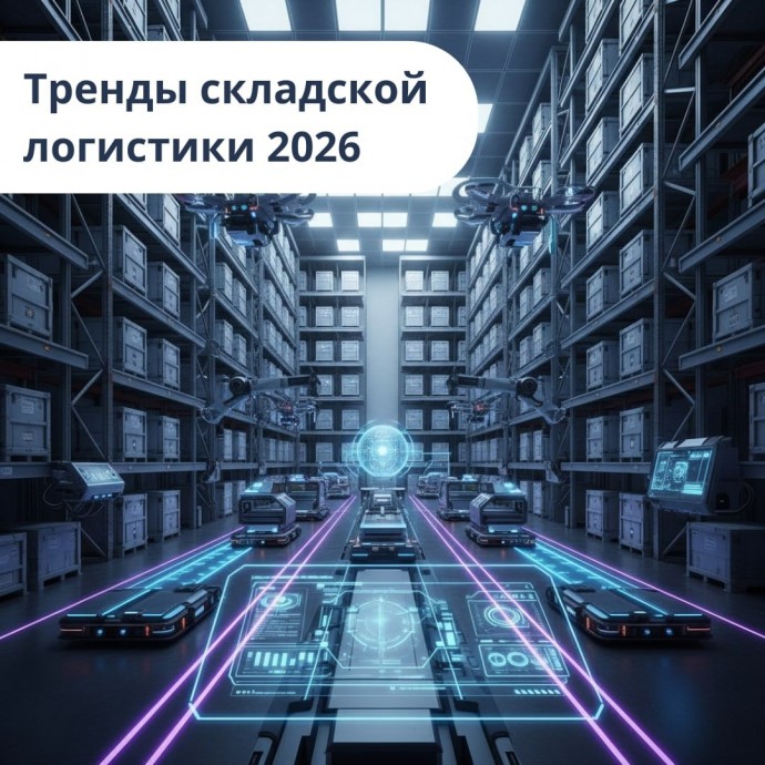 Тренды складской логистики 2026: как отрасль трансформируется прямо сейчас Тренды складской логистики 2026: как отрасль трансформируется прямо сейчас