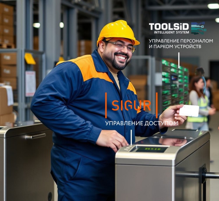 Легкость интеграции: TOOLSiD и системы СКУД SIGUR Легкость интеграции: TOOLSiD и системы СКУД SIGUR