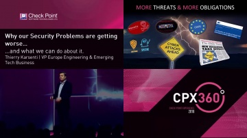 Check Point: Cyber Security Trends: Thierry Karsenti - CPX 360 2018